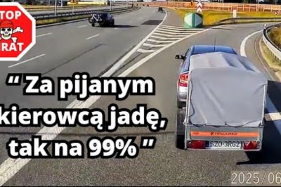 W ciągu tygodnia dwa razy prowadził auto mając 4 promile. Został zatrzymany przez innego kierowcę