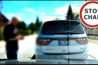 Zajechał drogę i wysiadł z auta, bo jechałem za wolno. Kolejny przykład agresji drogowej