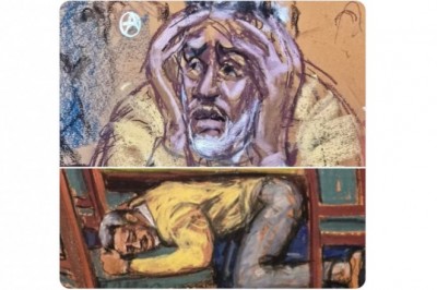 Diddy skazany na 4 lata i 2 miesiące więzienia. Moment ogłoszenia wyroku uwieczniono na rysunkach sądowych