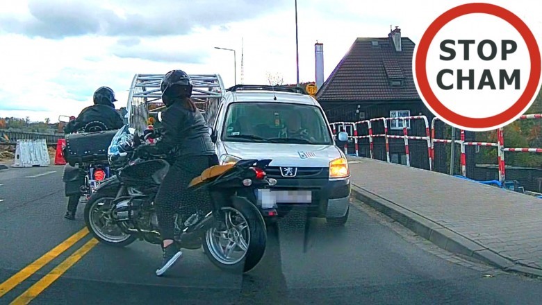 Nic dziwniejszego dzisiaj nie zobaczysz. Jechał pod prąd i jeszcze miał pretensje