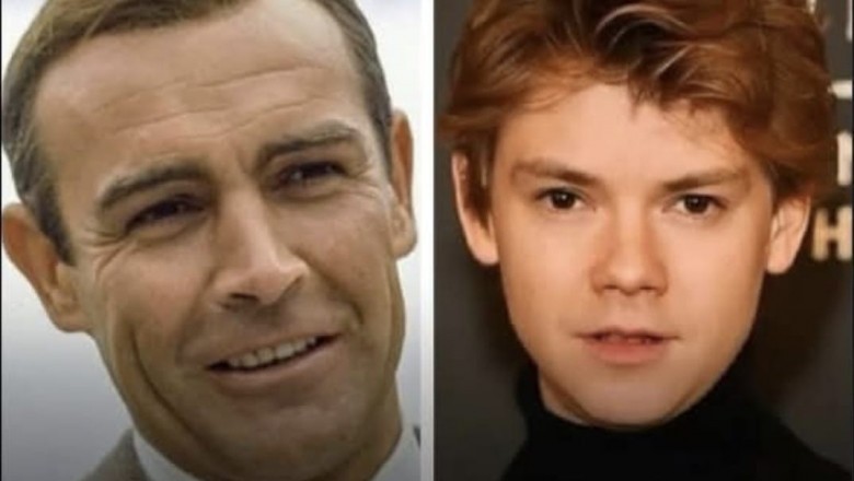 Sean Connery i Thomas Brodie-Sangster - obaj mieli po 34 lata, ale wyglądają jak z dwóch różnych światów