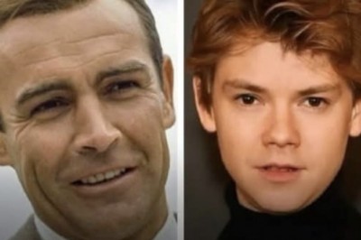 Sean Connery i Thomas Brodie-Sangster - obaj mieli po 34 lata, ale wyglądają jak z dwóch różnych światów