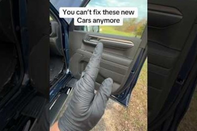 Czy to jest ta ekologia? Drzwi nowego auta, których nie da się naprawić po zerwaniu klamki