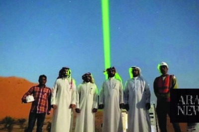 Arabia Saudyjska stawia na laserowe latarnie na pustyni. Mają prowadzić zagubionych do wody