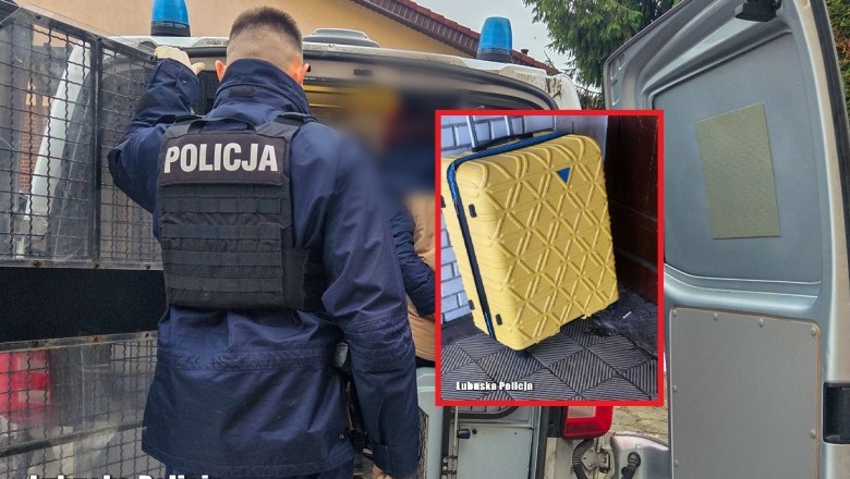 Został aresztowany, bo zostawił walizkę na dworcu w Żarach. Grozi mu 8 lat więzienia - nagranie