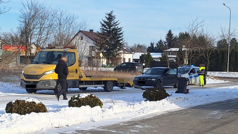 Mieszkańcy mieli dosyć hałasu BMW. Kierowca stracił prawko, auto trafiło na lawetę