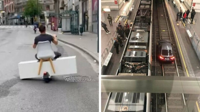 Najdziwniejsze i najbardziej odjechane rzeczy, jakie widziano na ulicach Brukseli