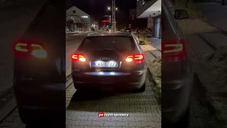 4500 zł i 18 pkt karnych za jazdę po chodniku i potrącenie pieszego dla kierowcy Audi