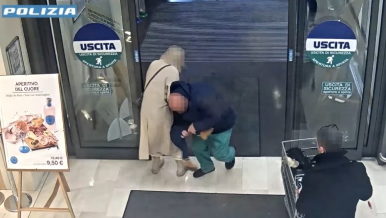 Próbował porwać 18-miesięczną dziewczynkę w supermarkecie w Bergamo, dziecko trafiło do szpitala. Policja udostępniła nagranie