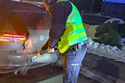 Najpierw go usłyszeli później zobaczyli. 21-latek ukarany 4 tys. mandatu za swojego VW