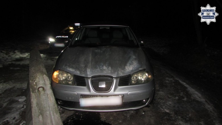 Pościg w Siemianowicach. 16-latek uciekał Seatem i był pod wpływem marihuany