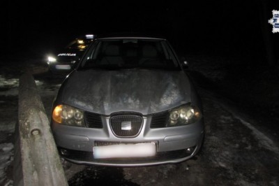 Pościg w Siemianowicach. 16-latek uciekał Seatem i był pod wpływem marihuany