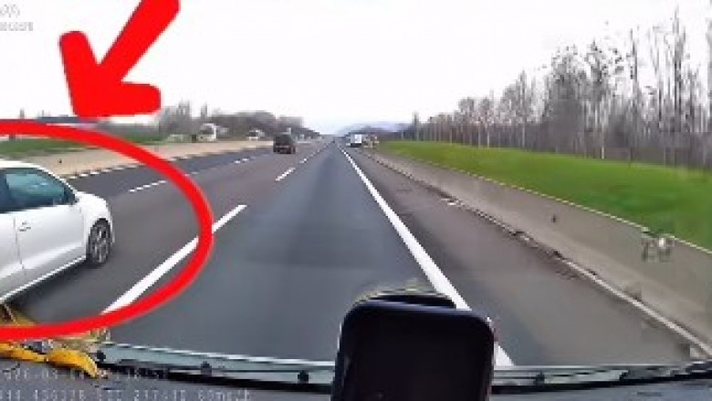 Nowy rodzaj oszustwa na autostradzie. Kierowcy nie dajcie się na to nabrać