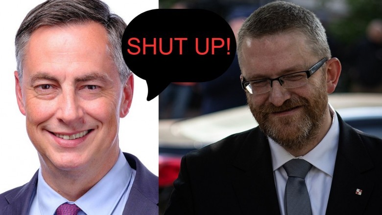 David McAllister gasi Brauna na posiedzeniu Komisji Europejskiej - "Panie Braun, nie ma pan teraz głosu. Zamknij się!"