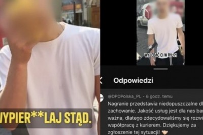 „Wyj***ć Ci w ryj?” Agresywny kurier i jego szybki koniec kariery