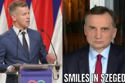 „Jeżeli nie wyjechali, poddamy ich ekstradycji” Magyar o pobycie Ziobry i Romanowskiego na Węgrzech