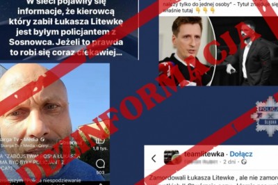 Fala fake newsów po śmierci posła Litewki. Policja dementuje i ostrzega