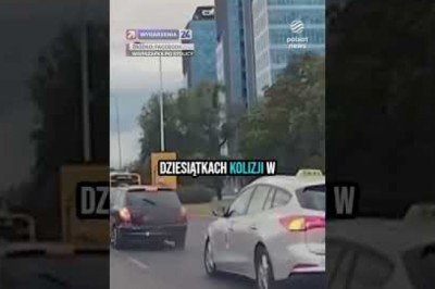 "Rondziarz" z Warszawy dojechany przez policjantów. Odebrane prawko, 1000 zł mandatu i skierowanie wniosku do starosty